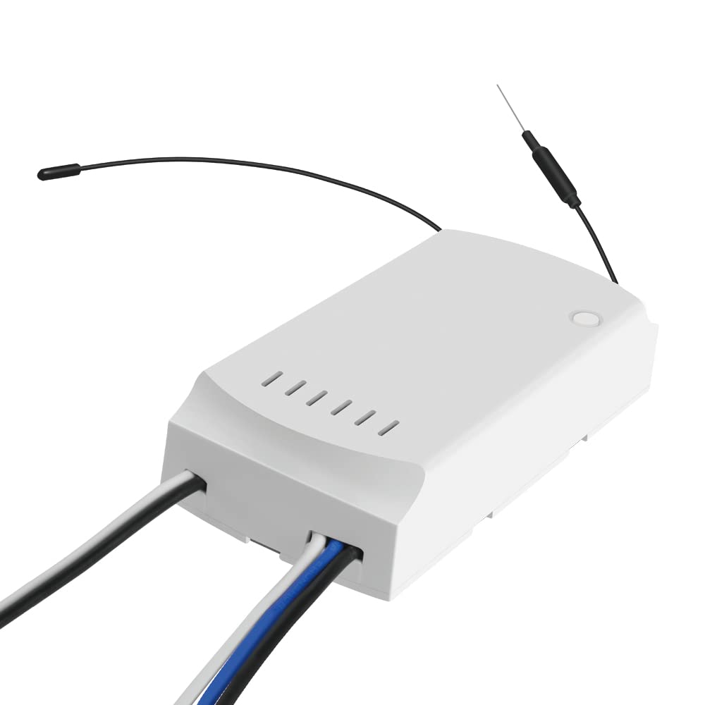 SONOFF iFAN04 433MHz remote control with wall-mount option for convenient use.