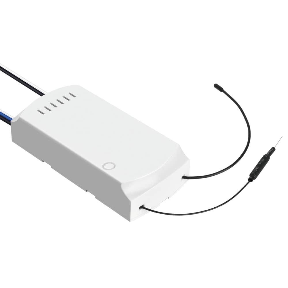 SONOFF iFAN04 voice control with Alexa and Google Home for hands-free operation.