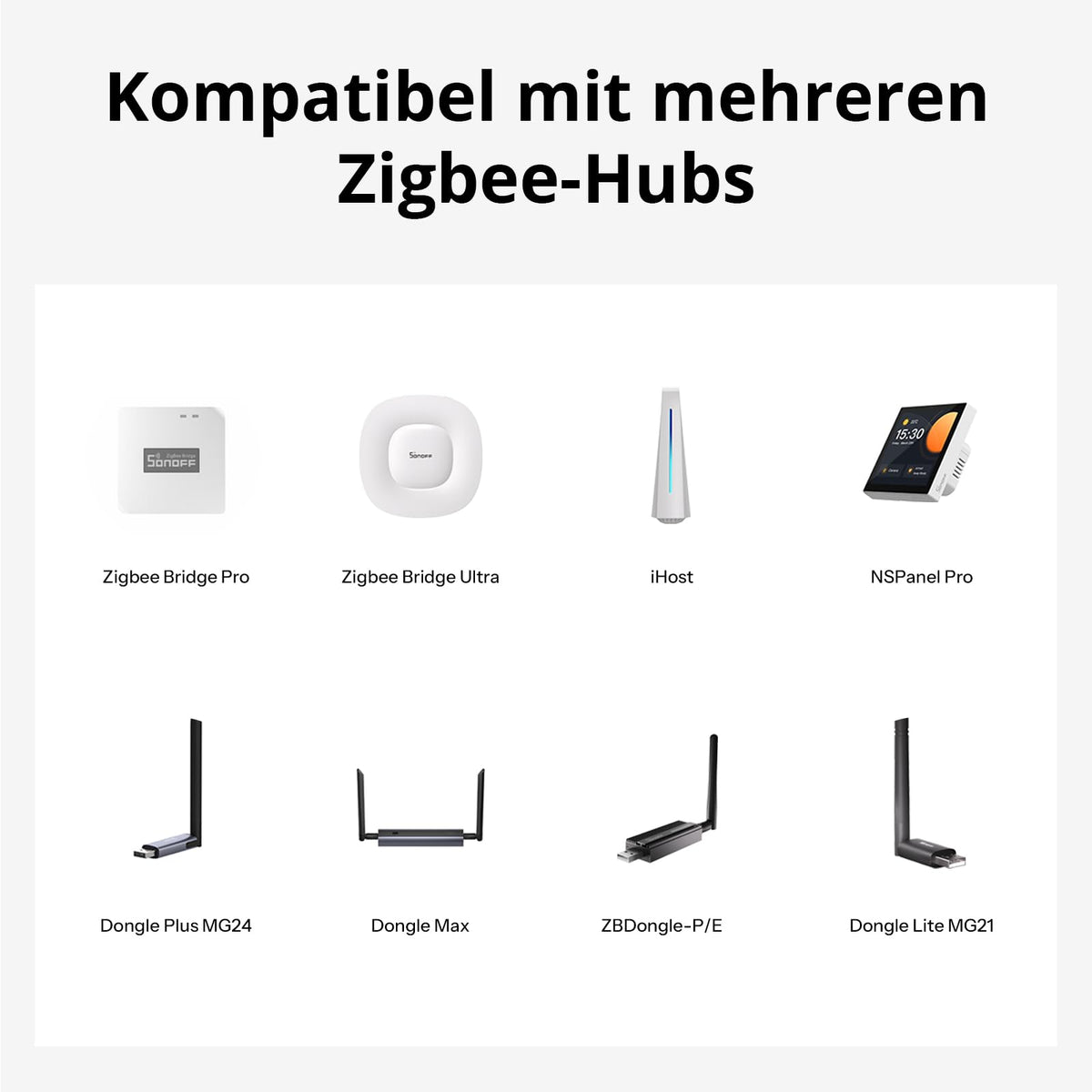 SONOFF Mini Duo-L Zigbee Switch fits standard wall boxes.