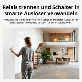 SONOFF Mini Duo-L Zigbee Switch easy upgrade for existing switches.