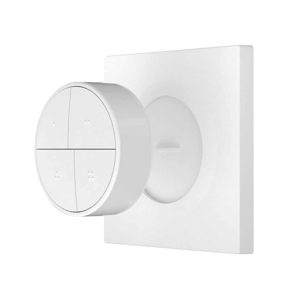SONOFF Orb 4-in-1 Zigbee button wall mount with magnetic base for easy room control.