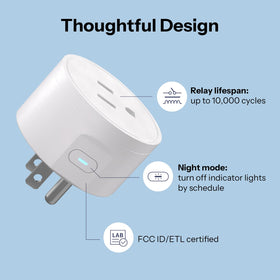 SONOFF S41s 1800W 15A plug designed for high-power appliances.