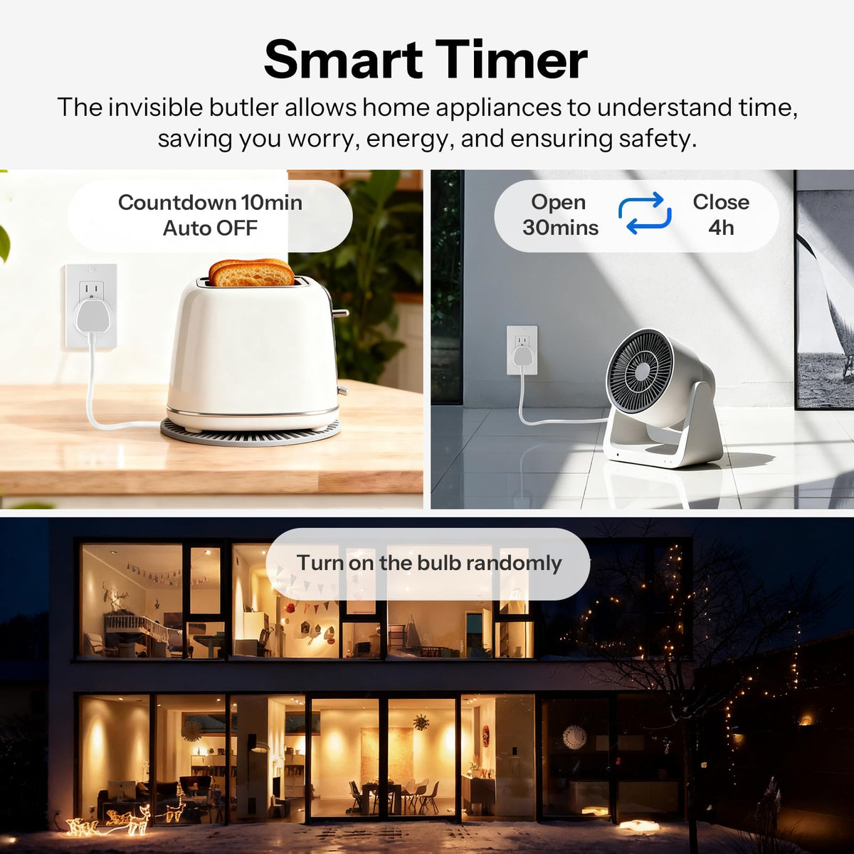 SONOFF S41s ETL-certified design with fire-resistant material and surge protection.