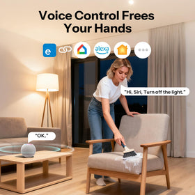 SONOFF S41s surge and lightning protection helps safeguard connected devices.