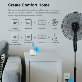 SONOFF Zigbee Bridge Pro Hub multi-device management enables scalable smart homes.