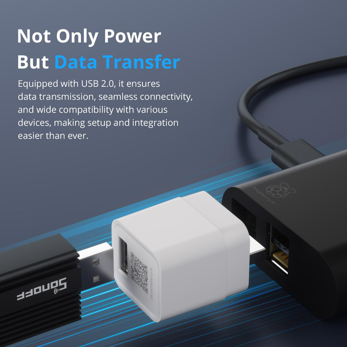 SONOFF Zigbee gateway integration showing stable network extension