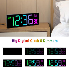Soobest clock with a 6-foot power cord for flexible mounting