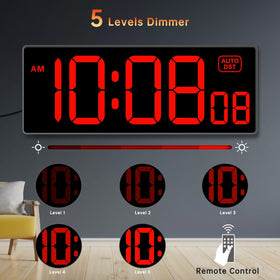 Soobest clock seconds display for precise timing in cooking or training