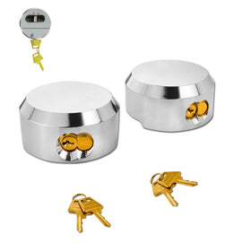 Soobool 6271 puck lock two-pack front view showing compact trailer security