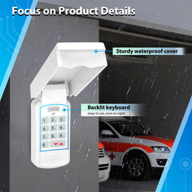 Soobool OKP-BX keypad clamshell design for quick installation