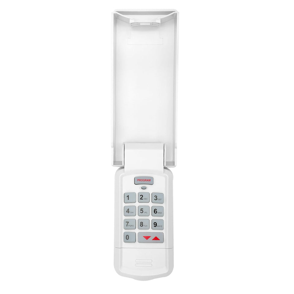 Soobool OKP-BX keypad front view showing compact access for garages