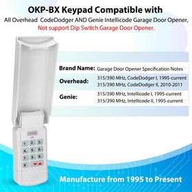 Soobool OKP-BX keypad waterproof and corrosion-resistant materials