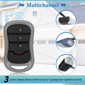 Soobool visitor clip included enables car-side access while driving.