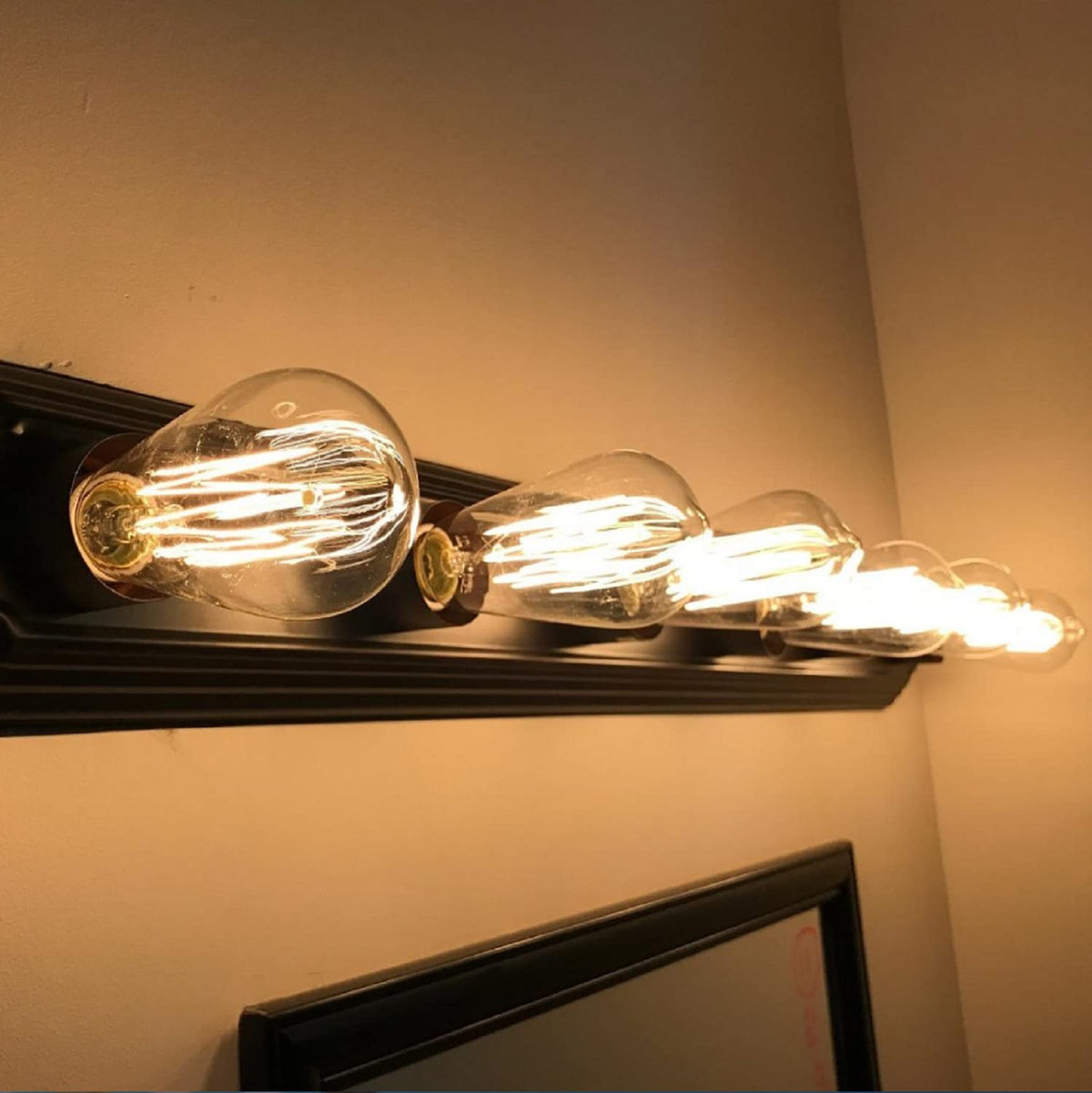 SooCooler Edison bulb indoor outdoor use in weather-protected settings
