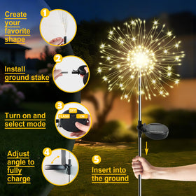 Soomit ground stakes install in minutes for quick garden setup.