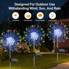 Soomit waterproof design endures rain and snow while brightening your patio