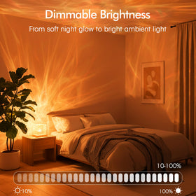 sooogd bedroom mood lighting option with waterproof design.