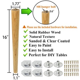 Sopicoz DIY furniture leg upgrade boosts versatility and look