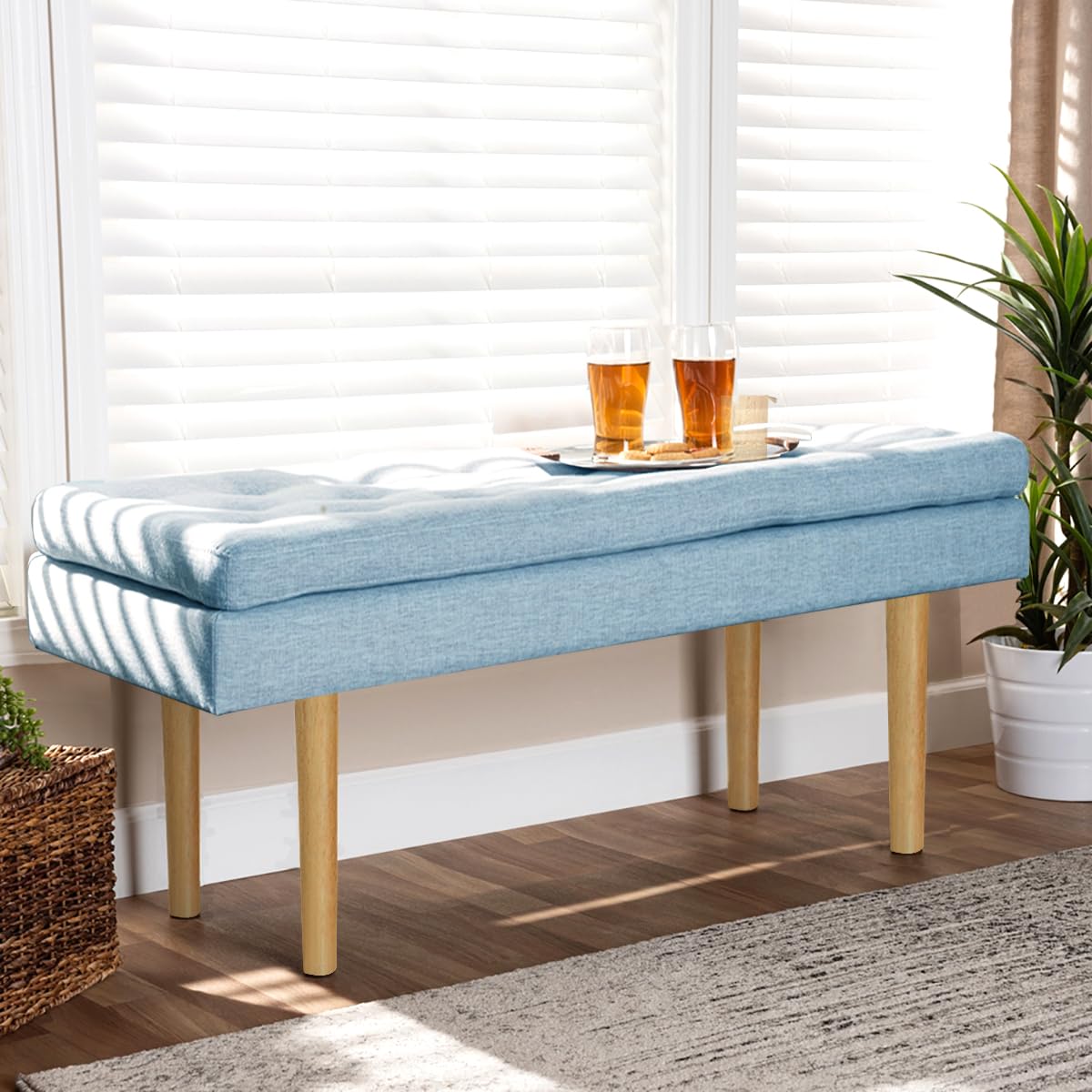 Sopicoz sofa legs wood 16inch sturdy support and cleaner lines