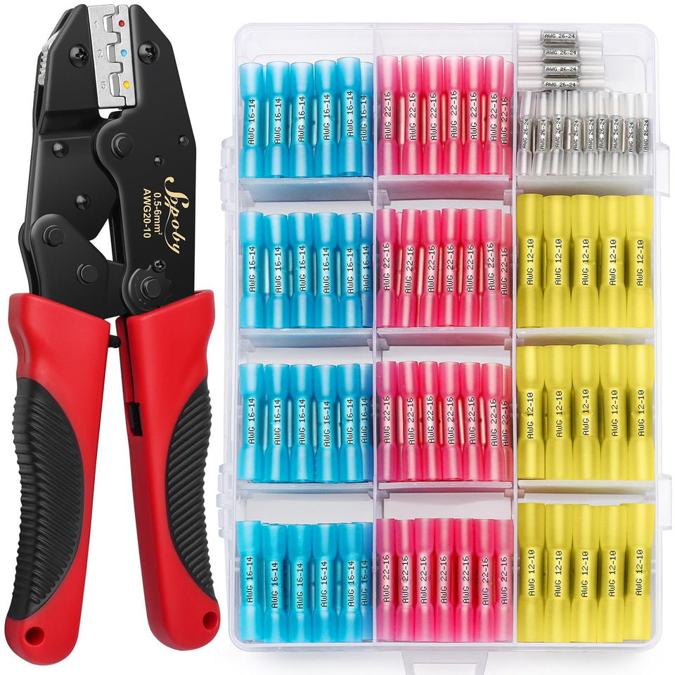 Sopoby crimping tool front view for precise crimps