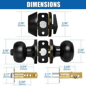 Sopoby installation kit with included screws and instructions for quick fit.