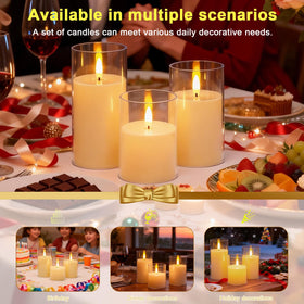 SORALEK USB-powered candles, easy recharge for long use.