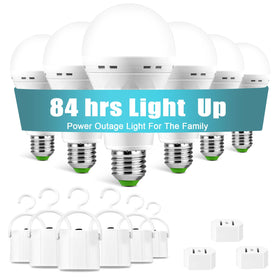 SORHE LIDKO 6-pack emergency bulb box with hooks for outage prep