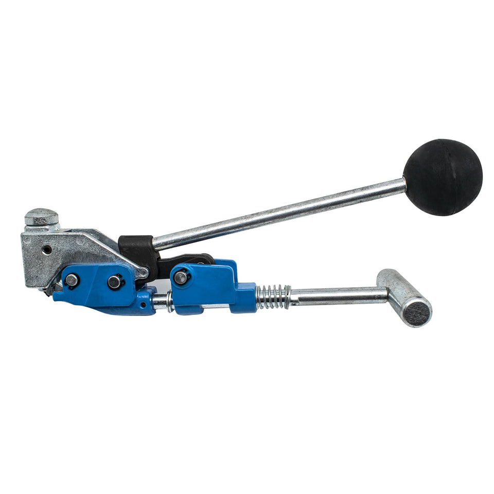 Soruda center punch clamp tool side view; supports 5/8–3/8 inch bands for precise installs.
