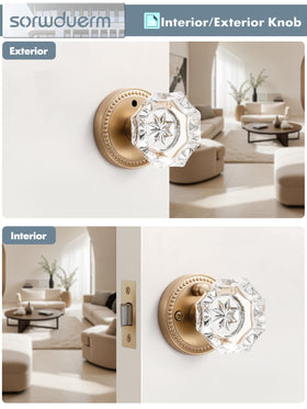 SORWDUERM adjustable latch fitting 2-3/8 and 2-3/4 inches