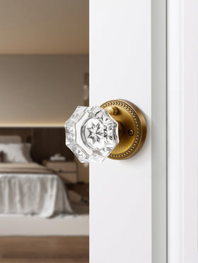 SORWDUERM zinc alloy knob with luxurious antique brass finish