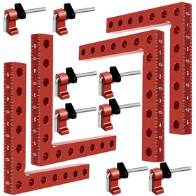 SOSERIVD 90-degree clamp for precise right-angle joints in woodworking projects.