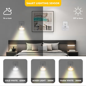 Sossi night light with memory recalls last color and brightness settings.