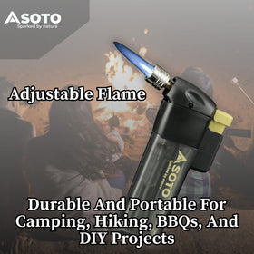 SOTO Pocket Torch BBQ and cooking use for controlled flame