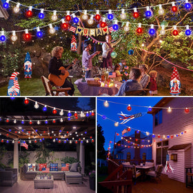 SOTOPOO indoor outdoor patriotic lights for versatile celebrations.