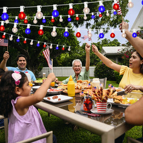 SOTOPOO outdoor string lights stay safe and cool while installed.