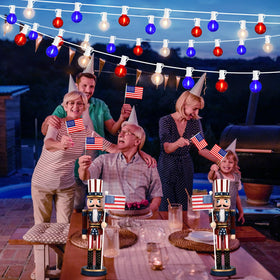 SOTOPOO warm 2700K glow creates cozy outdoor ambiance without overheating.