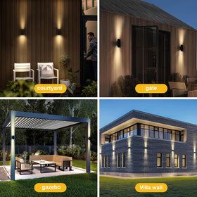 SOTTLOT 3000K glow highlights architectural details along walls