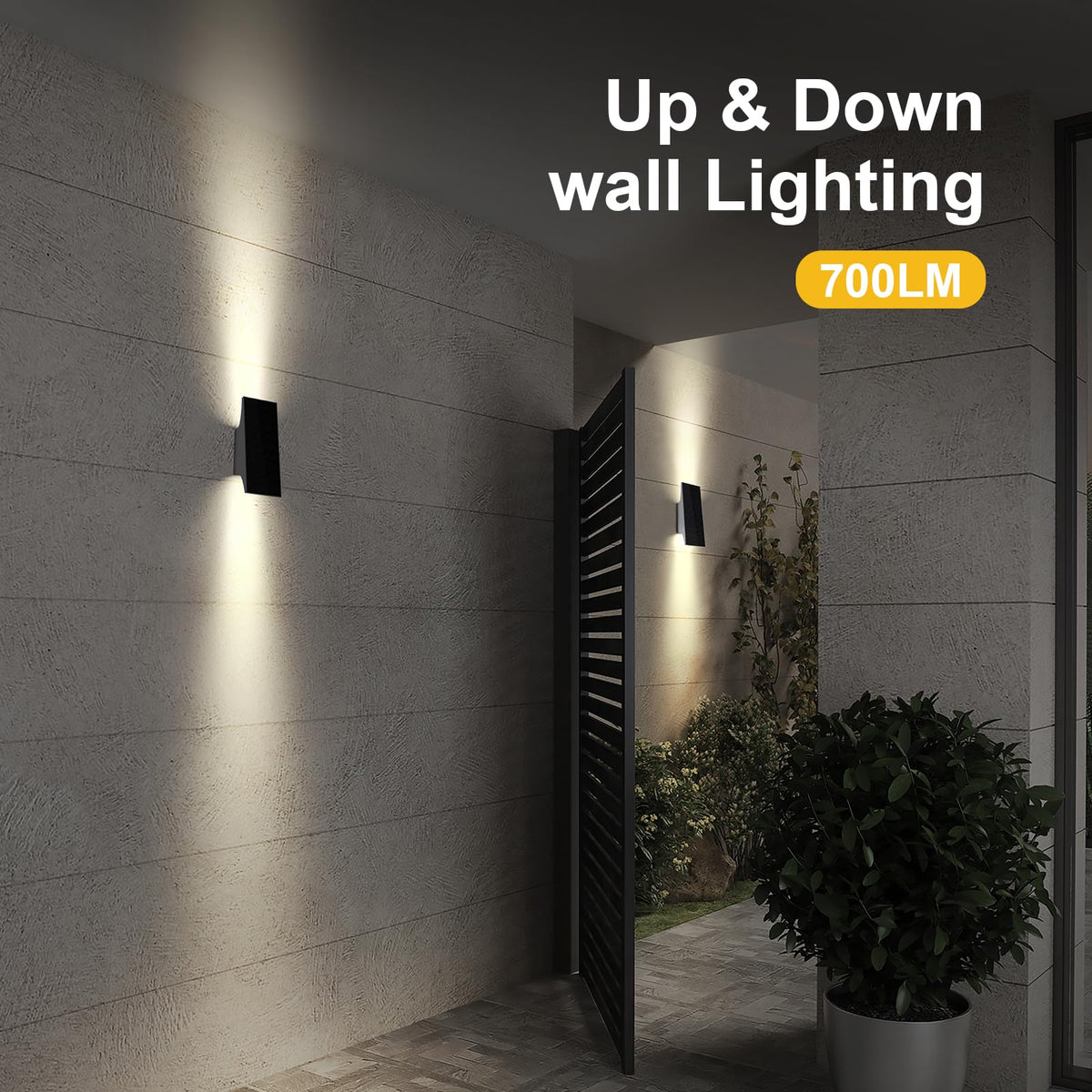 SOTTLOT easy-install wall sconce requires no wiring