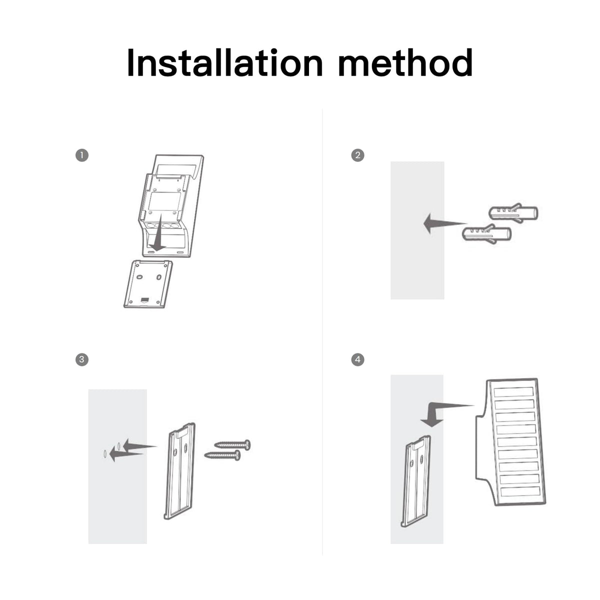 SOTTLOT solar outdoor lights install securely with included screws