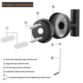 Durable towel rack suited for hotels and home bathrooms.