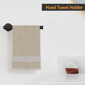 Sotuai towel ring with modern design for stylish organization.