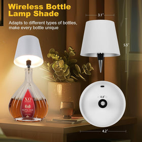 SOUDFK cordless desk lamp with metal body for versatile placement.