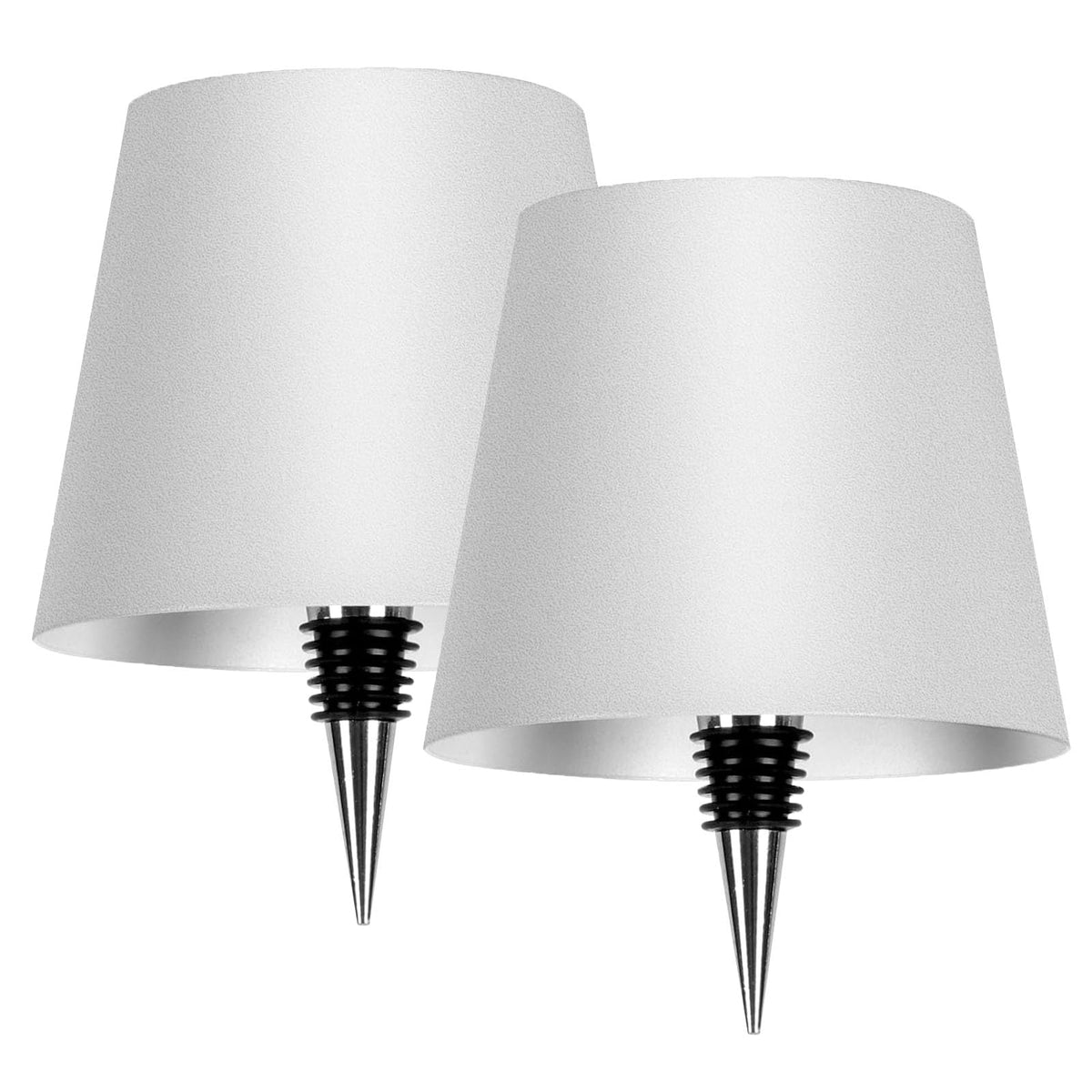 SOUDFK 2026 wireless bottle lamp in white lighting a liquor bottle elegantly.