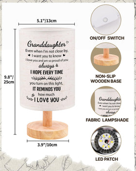 SOUHONEY flax shade lamp offers gentle glow for bedtime reading.