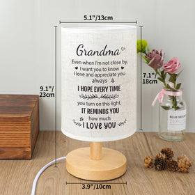 SOUHONEY grandma desk lamp at night for reading and relaxing