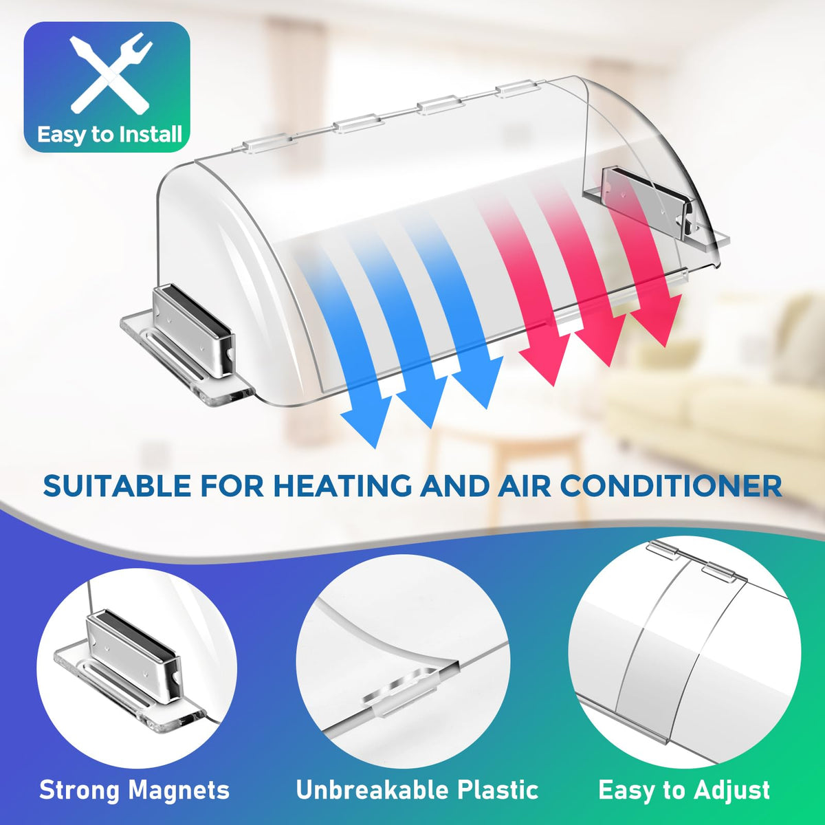 SOUL LINK durable plastic construction resists damage from kids and pets.