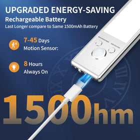 SOUL LINK motion sensor mode turns on within 10 ft for safe night lighting.
