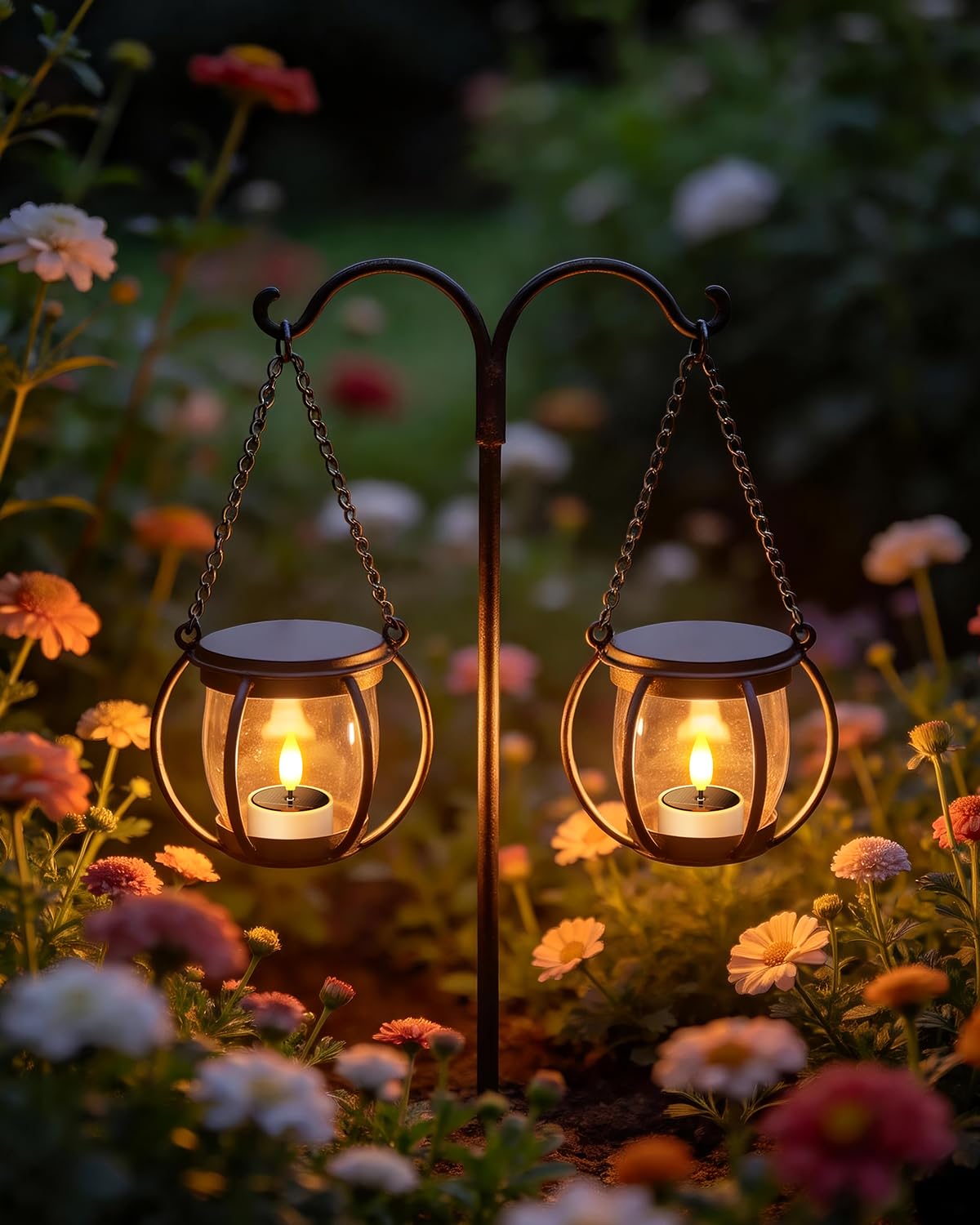 SoulBay solar tea lights ideal for camping and outdoor evenings