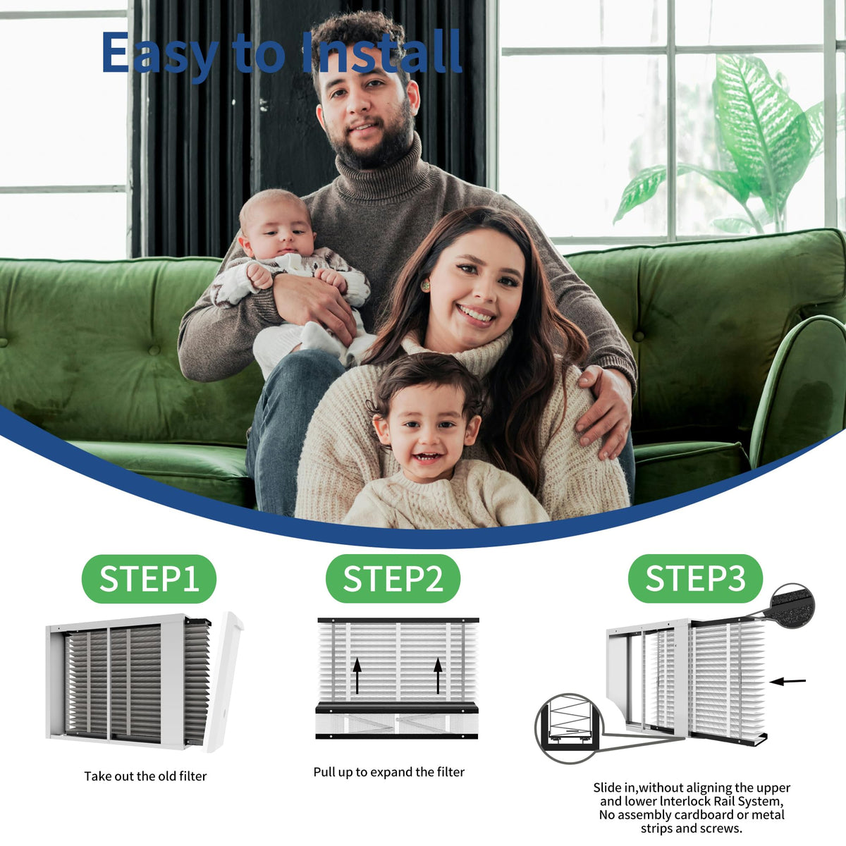 Soulmate easy-install filter reduces setup time for homeowners.