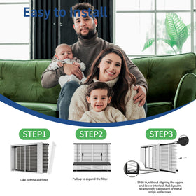 Soulmate easy-install filter reduces setup time for homeowners.